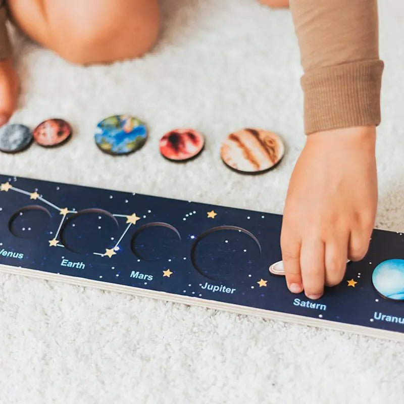 Montessori Solar System Puzzle Toy